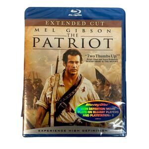 NEW The Patriot (Blu-ray, 2000) Mel Gibson - FACTORY SEALED With Top Title Seal